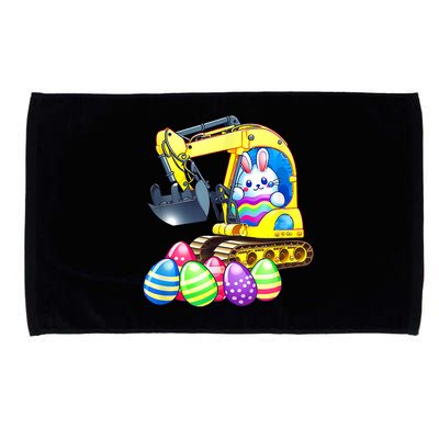 Eggs Cavator Easter Bunny Rabbit Excavator Microfiber Hand Towel