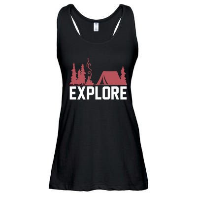 Explore Camp Ladies Essential Flowy Tank