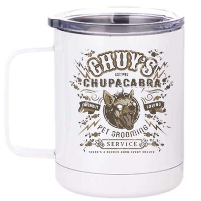 El Chupacabra 12 oz Stainless Steel Tumbler Cup