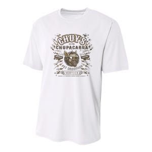 El Chupacabra Youth Performance Sprint T-Shirt