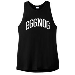 Eggnog Christmas Ladies PosiCharge Tri-Blend Wicking Tank