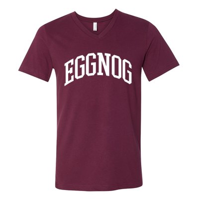 Eggnog Christmas V-Neck T-Shirt