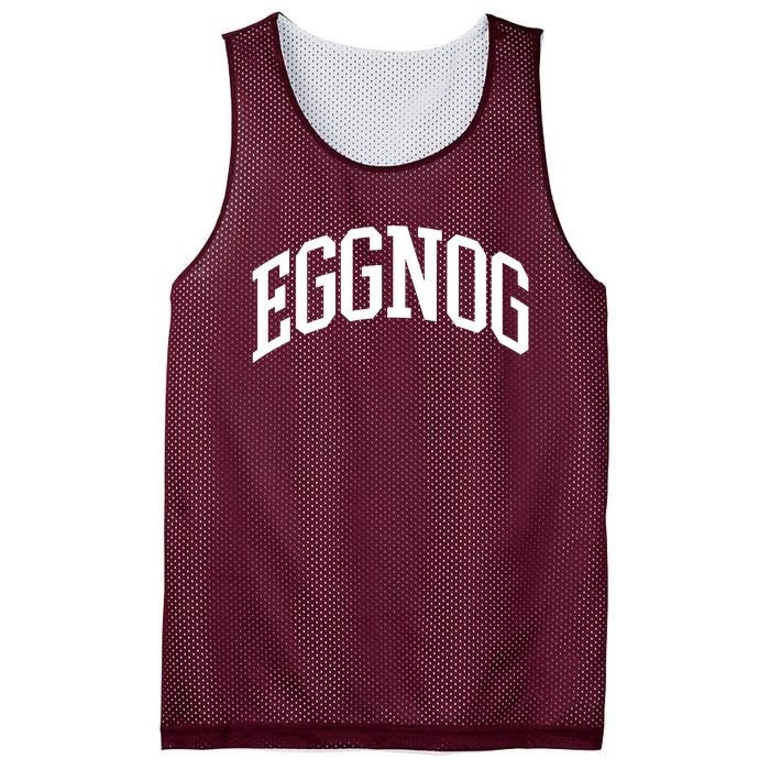 Eggnog Christmas Mesh Reversible Basketball Jersey Tank