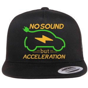 Electric Car Electric Car Acceleration Car Electricity Gift Flat Bill Trucker Hat