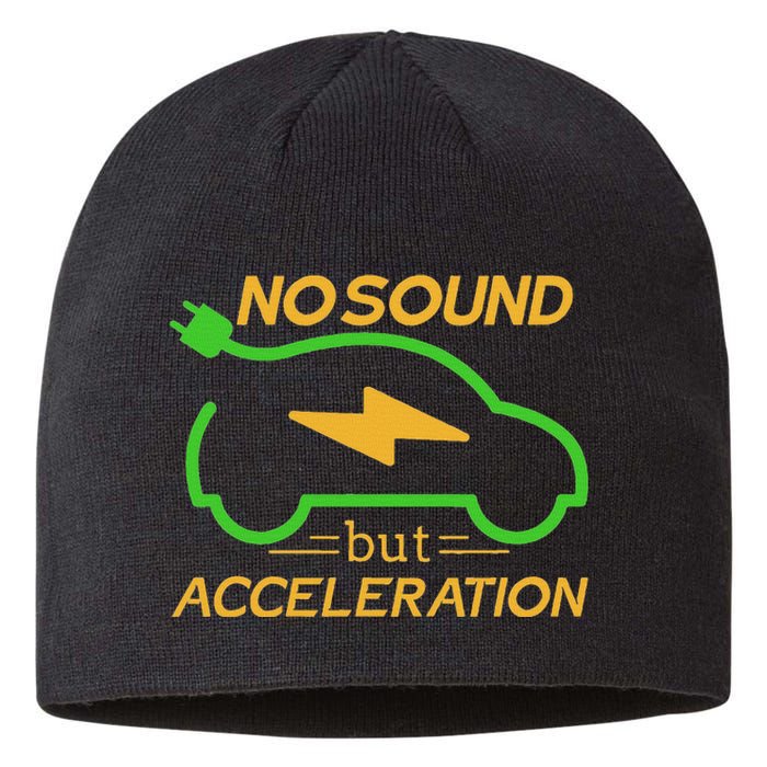 Electric Car Electric Car Acceleration Car Electricity Gift Sustainable Beanie