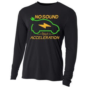 Electric Car Electric Car Acceleration Car Electricity Gift Cooling Performance Long Sleeve Crew