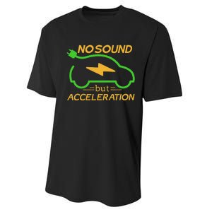 Electric Car Electric Car Acceleration Car Electricity Gift Performance Sprint T-Shirt