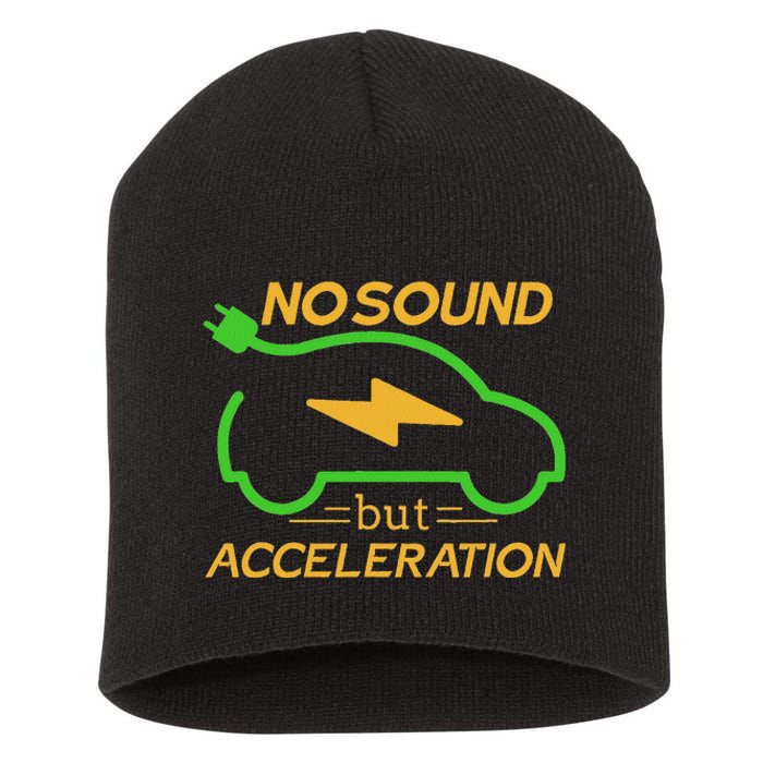 Electric Car Electric Car Acceleration Car Electricity Gift Short Acrylic Beanie