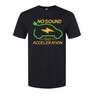 Electric Car Electric Car Acceleration Car Electricity Gift Softstyle CVC T-Shirt