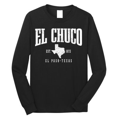 El Chuco El Paso Texas Pride Vintage Est 1873 Long Sleeve Shirt