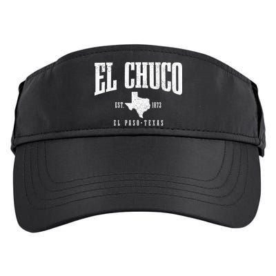 El Chuco El Paso Texas Pride Vintage Est 1873 Adult Drive Performance Visor