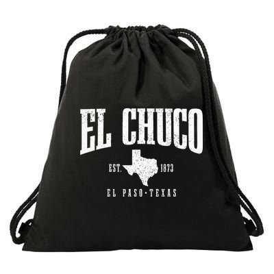 El Chuco El Paso Texas Pride Vintage Est 1873 Drawstring Bag