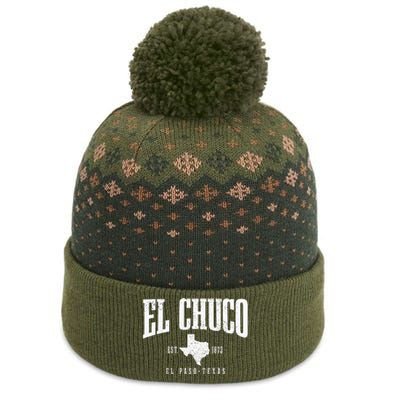 El Chuco El Paso Texas Pride Vintage Est 1873 The Baniff Cuffed Pom Beanie