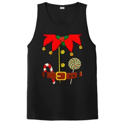 Elf Costume Elves Lover Family Matching Merry Christmas PJS PosiCharge Competitor Tank