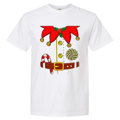 Elf Costume Elves Lover Family Matching Merry Christmas PJS Garment-Dyed Heavyweight T-Shirt