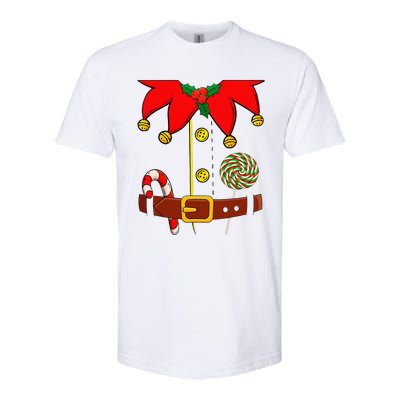 Elf Costume Elves Lover Family Matching Merry Christmas PJS Softstyle® CVC T-Shirt