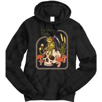 Everybody Croaks Frog Skull Mushroom Everybody Croaks Tie Dye Hoodie