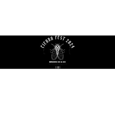 Entomology Cicada Fest 2024 Broods Xix Xiii Cicada Lover Bumper Sticker