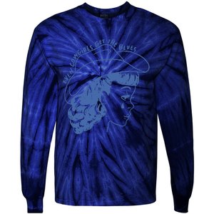 Even Cowgirls Funny Get The Blues Movie Cowgirl Fashion Western Tie-Dye Long Sleeve Shirt