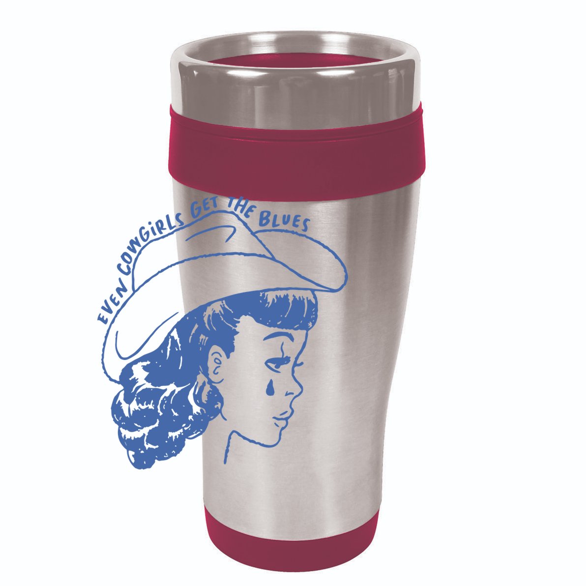 Even Cowgirls Funny Get The Blues Movie Cowgirl Fashion Western 15oz Campfire Ceramic Mug