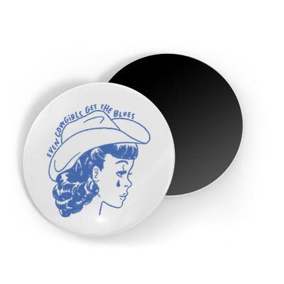 Even Cowgirls Funny Get The Blues Movie Cowgirl Fashion Western Magnet
