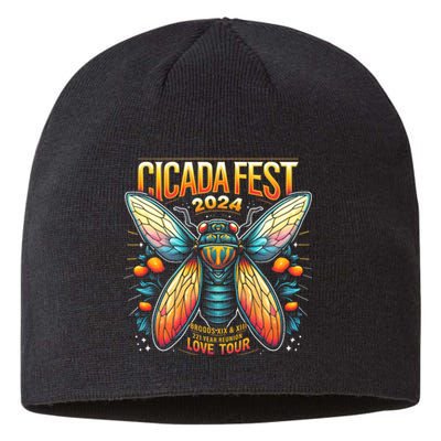 Entomology Cicada Fest 2024 Broods Xix & Xiii Love Sustainable Beanie