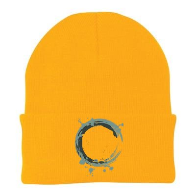 Enso Circle Funny Gift Zen Circle Funny Gift Buddhism Yoga Spiritual Karma Gift Knit Cap Winter Beanie