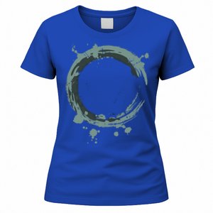 Enso Circle Funny Gift Zen Circle Funny Gift Buddhism Yoga Spiritual Karma Gift Women's T-Shirt