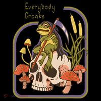 Everybody Croaks Frog Skull Mushroom Everybody Croak Impact Tech Backpack