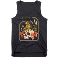 Everybody Croaks Frog Skull Mushroom Everybody Croak Tank Top