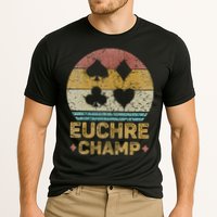 Euchre Champ Funny Vintage Euchre Board Game Performance Shirt