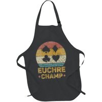 Euchre Champ Funny Vintage Euchre Board Game Apron