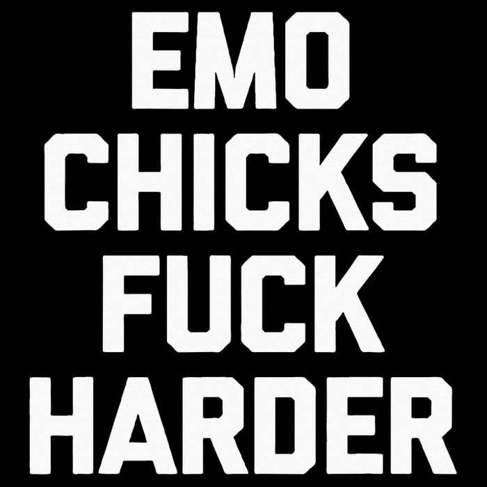 Emo Chicks Fuck Harder Funny Saying Sarcastic Music Emo City Backpack