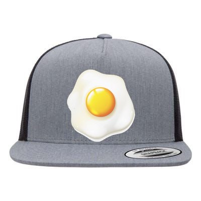 Egg Costume Funny Christmas Halloween Egg Flat Bill Trucker Hat