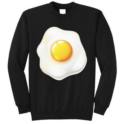 Egg Costume Funny Christmas Halloween Egg Tall Sweatshirt