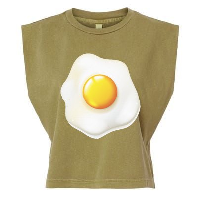 Egg Costume Funny Christmas Halloween Egg Garment-Dyed Women's Muscle Tee