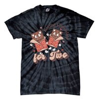 Eating Chocolate For Two New Mom Pregnant Vlt Tie-Dye T-Shirt