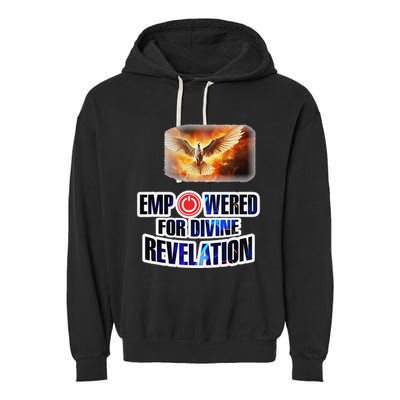 Empowered Christian For Divine Revelation Christian Garment-Dyed Fleece Hoodie