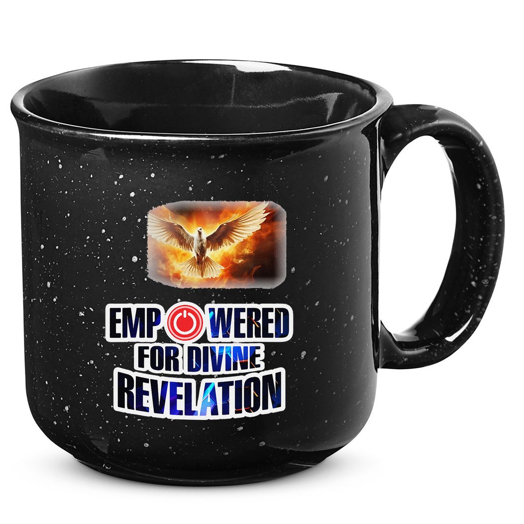 Empowered Christian For Divine Revelation Christian 15oz Campfire Ceramic Mug