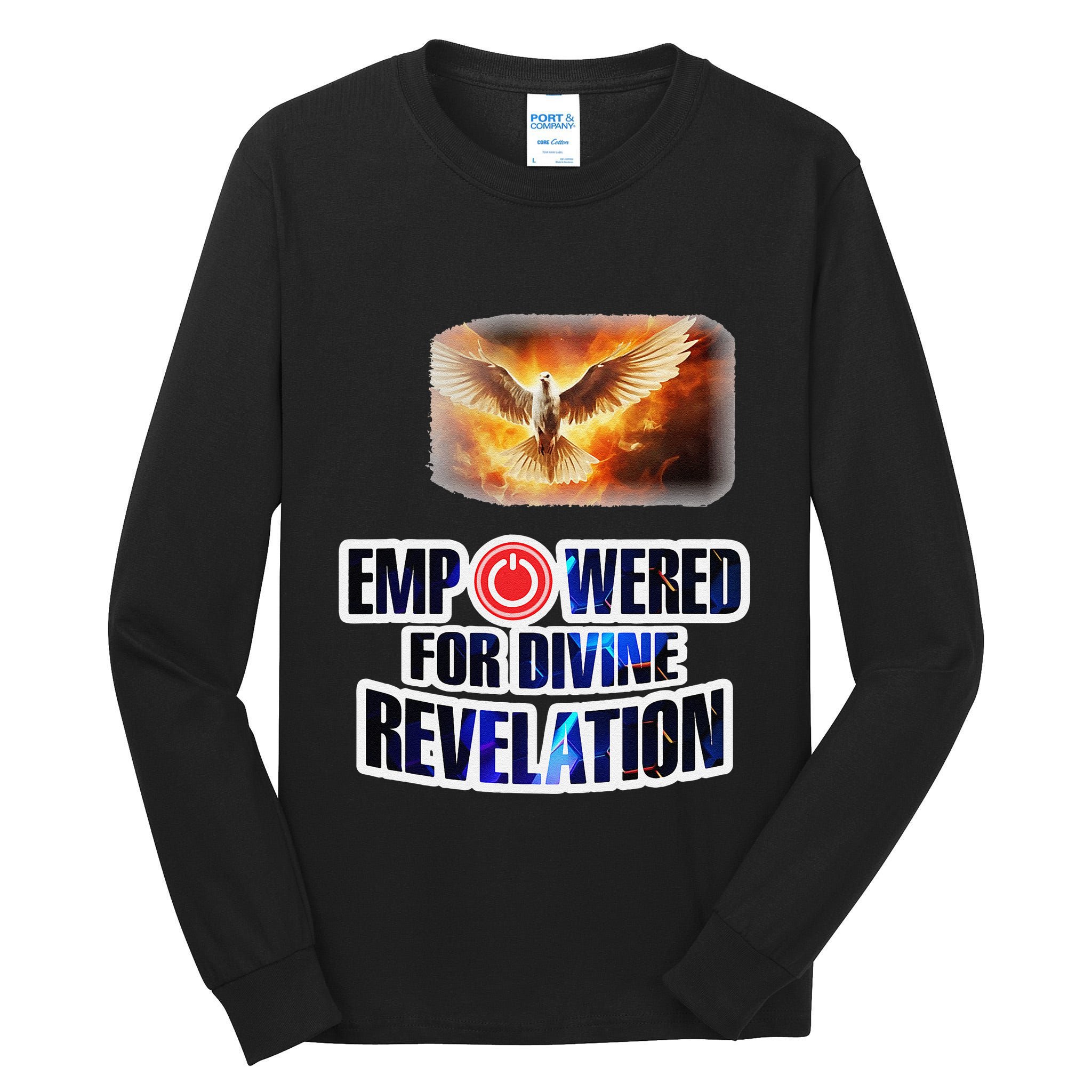 Empowered Christian For Divine Revelation Christian Tall Long Sleeve T-Shirt