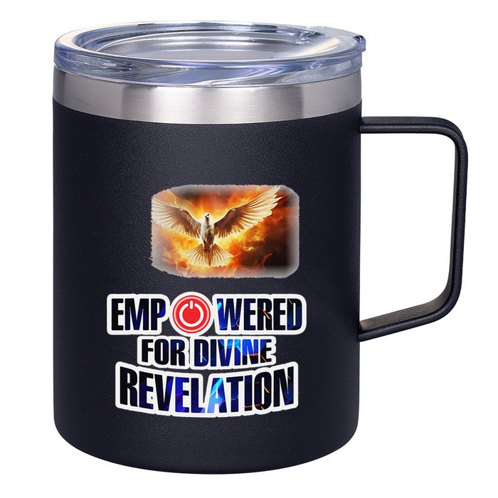 Empowered Christian For Divine Revelation Christian 12oz Stainless Steel Coffee Mug