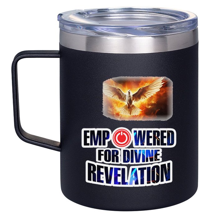 Empowered Christian For Divine Revelation Christian 12oz Stainless Steel Coffee Mug