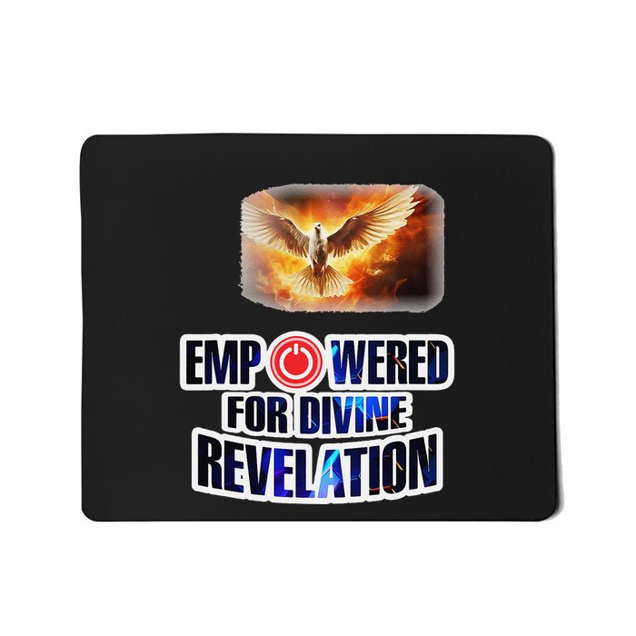Empowered Christian For Divine Revelation Christian Mousepad