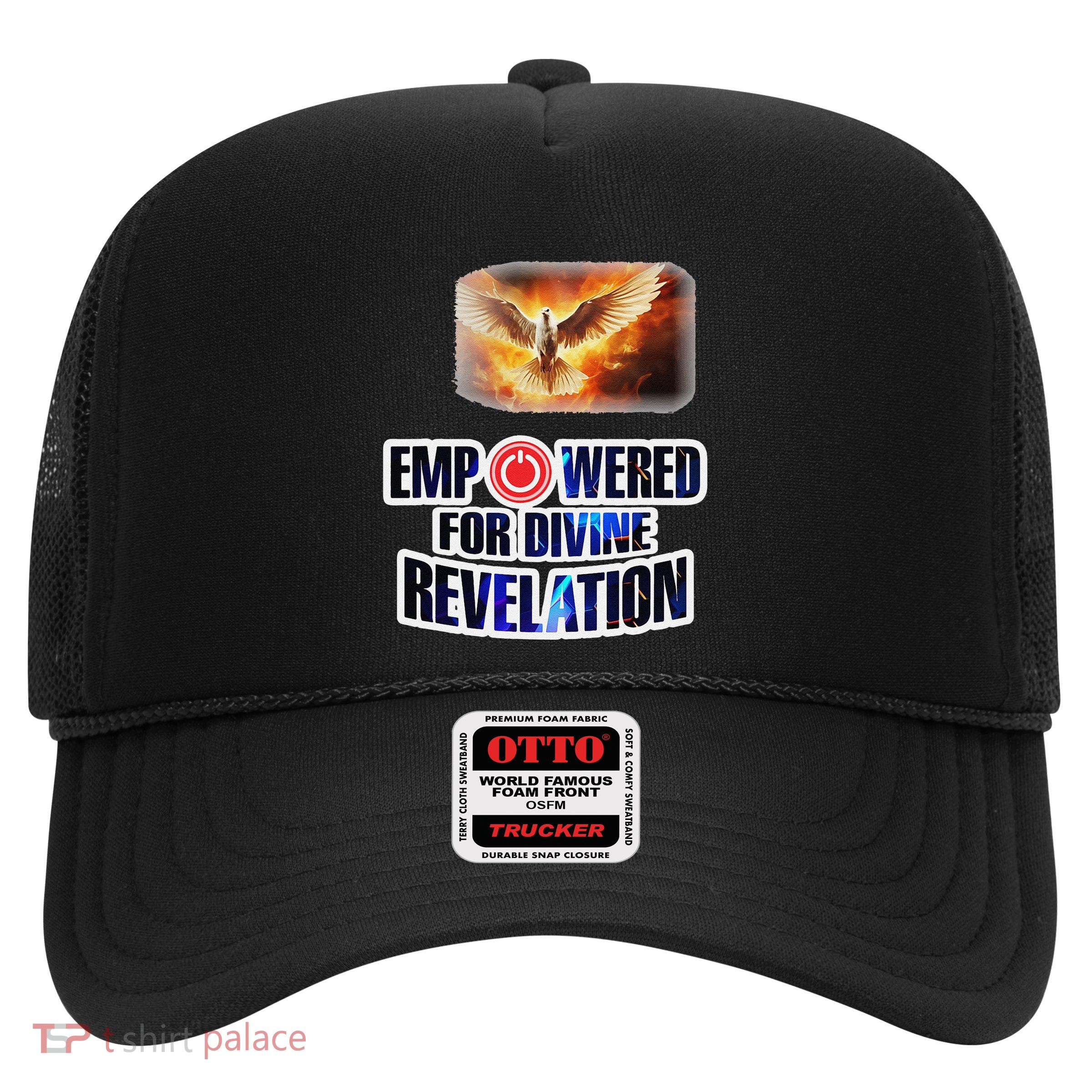 Empowered Christian For Divine Revelation Christian Trucker Hat