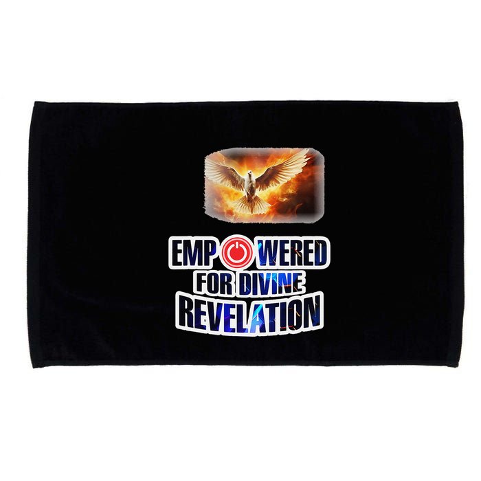 Empowered Christian For Divine Revelation Christian Microfiber Hand Towel
