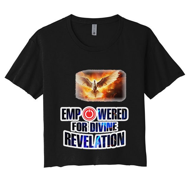Empowered Christian For Divine Revelation Christian Crop Top