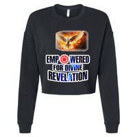 Empowered Christian For Divine Revelation Christian Cropped Pullover Crew