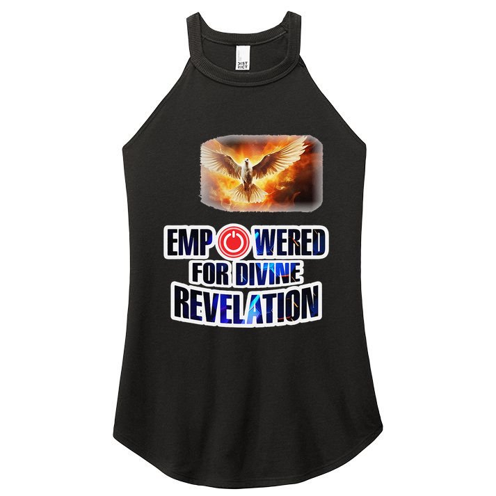 Empowered Christian For Divine Revelation Christian Women's Perfect Tri Rocker Tank