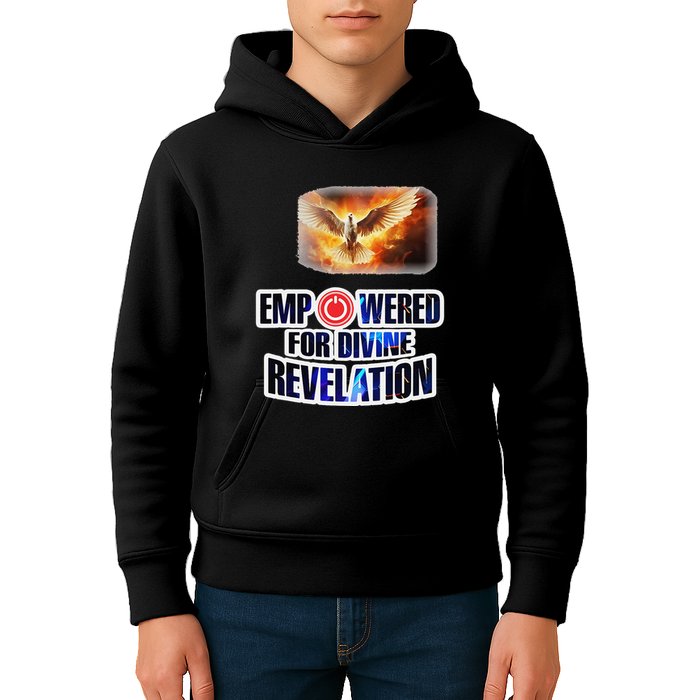 Empowered Christian For Divine Revelation Christian Kids Hoodie