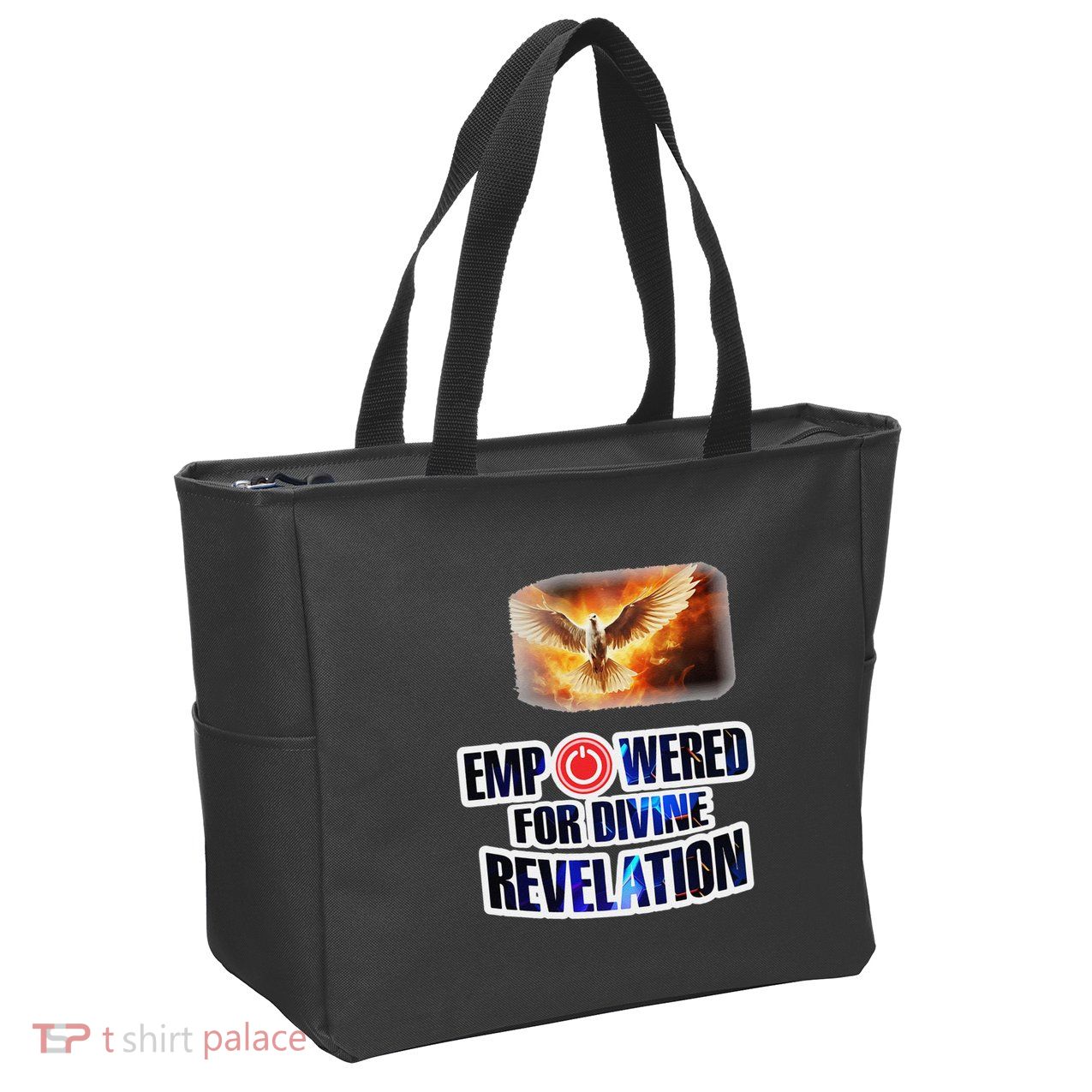 Empowered Christian For Divine Revelation Christian Zip Tote Bag